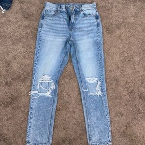 american eagle mom jean size 2